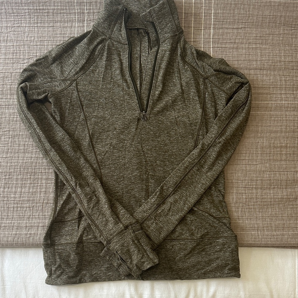 lululemon athletica Gray Sweatshirt